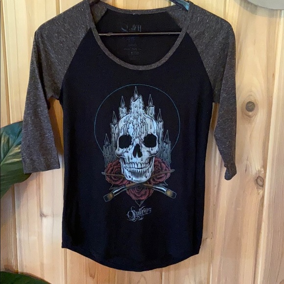 Sullen clothing skull t-shirt - Picture 1 of 7